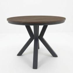 Apvalus stalas MOCO Ø100(180) ąžuolo