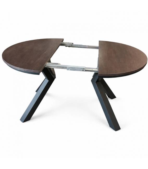 Apvalus stalas MOCO Ø100(180) ąžuolo