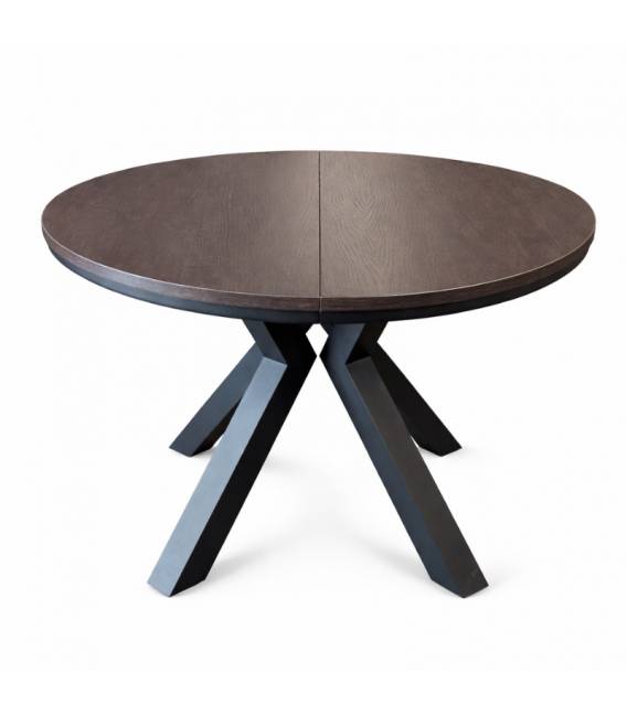 Apvalus stalas MOCO Ø100(180) ąžuolo