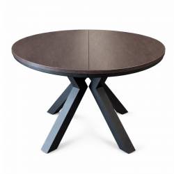 Apvalus stalas MOCO Ø100(180) ąžuolo