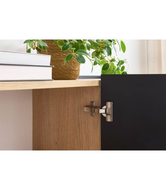 TV spintelė NIDES 170x40 juoda