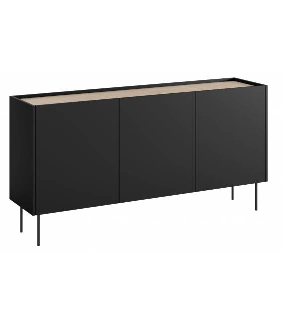 Komoda NIDES 170x40 juoda