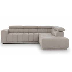 Minkštas kampas GUSTO 282x234 rusvas