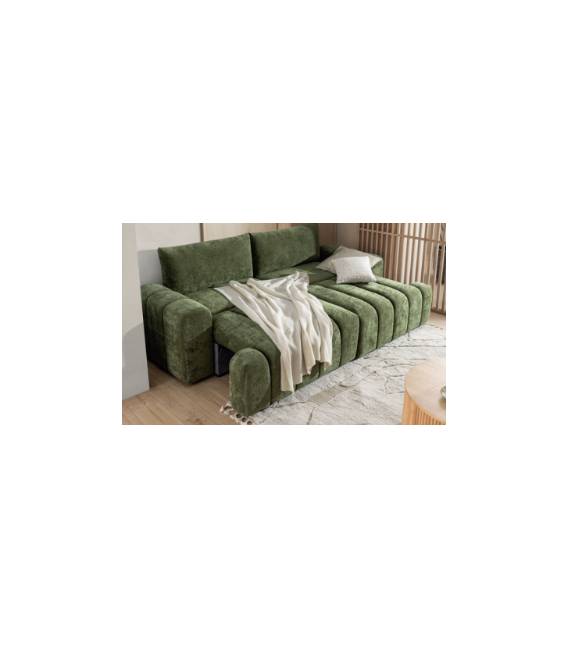 Sofa-lova BISON 260x101 žalia