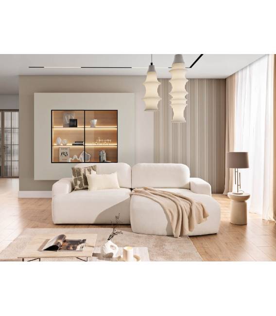 Minkštas kampas NOTA 262x163 beige