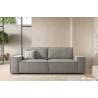 Sofa-lova FINDY 258x110 pilka