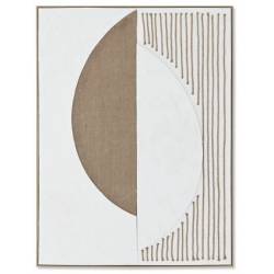 Paveikslas ARTON-B 93x123 baltas/rudas