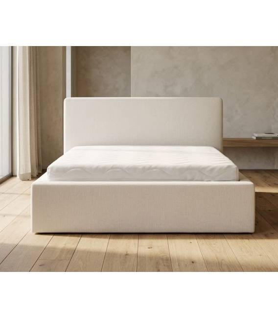 Miegamojo lova SUEZ 205x226 kreminė