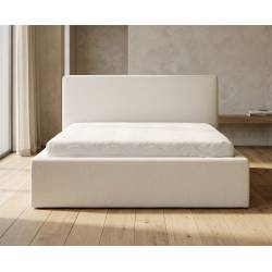 Miegamojo lova SUEZ 205x226 kreminė