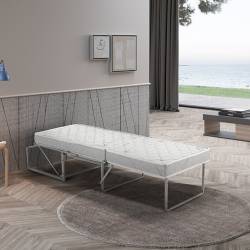 Pufas HERO 77x77 pilkas