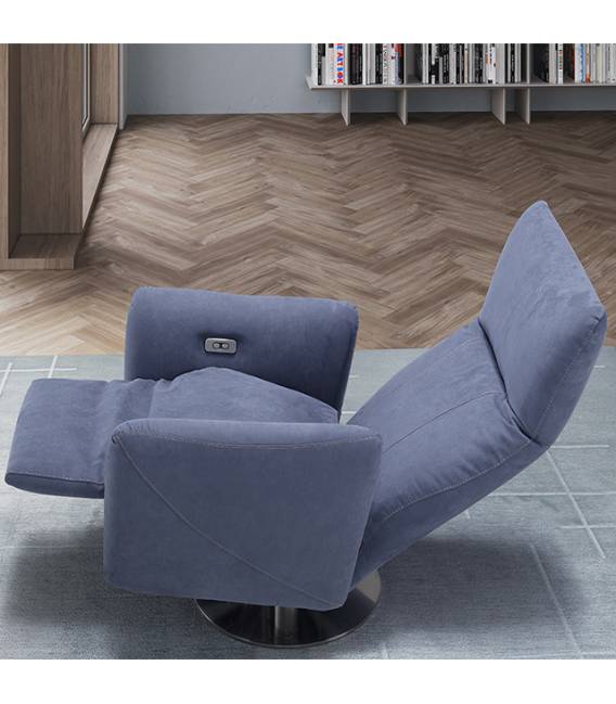 Fotelis PLAGE mėlynas