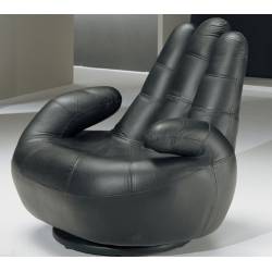 Fotelis SOSIA 80x95 juodas