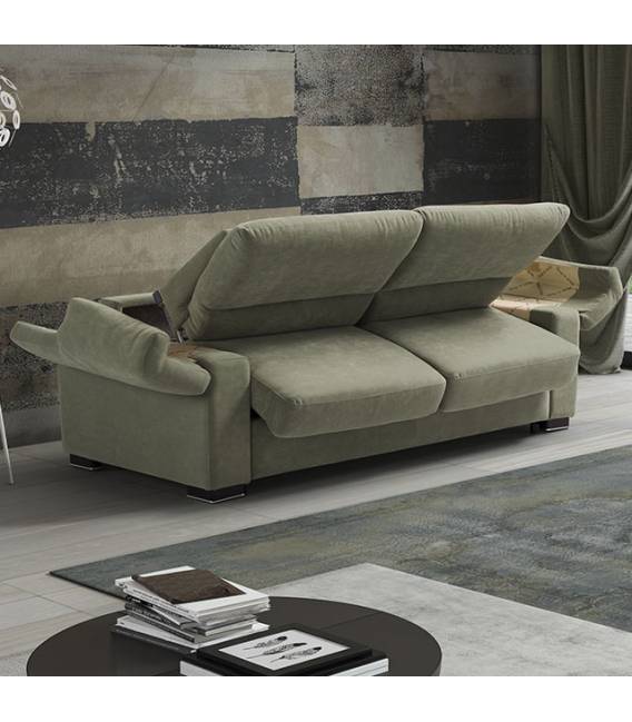 Sofa-lova SPOK 225x103 žalsvas