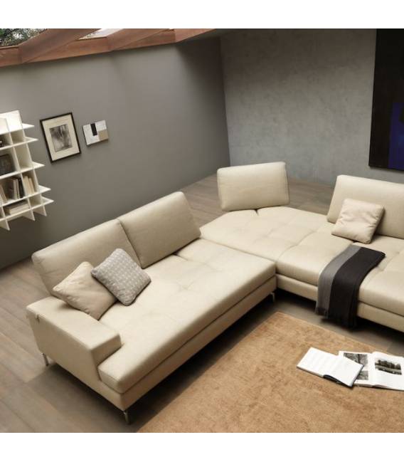 Minkštas kampas VOYAGER 301x265 rusvas