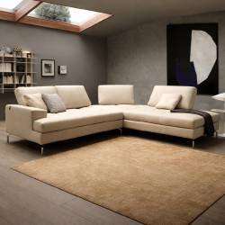 Minkštas kampas VOYAGER 301x265 rusvas