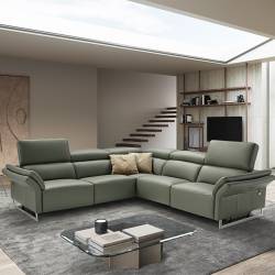 Minkštas kampas MOTTETTO 295x296 žalias