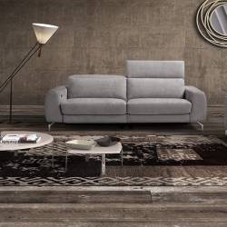 Sofa MORGANA 216x107 šviesiai pilka