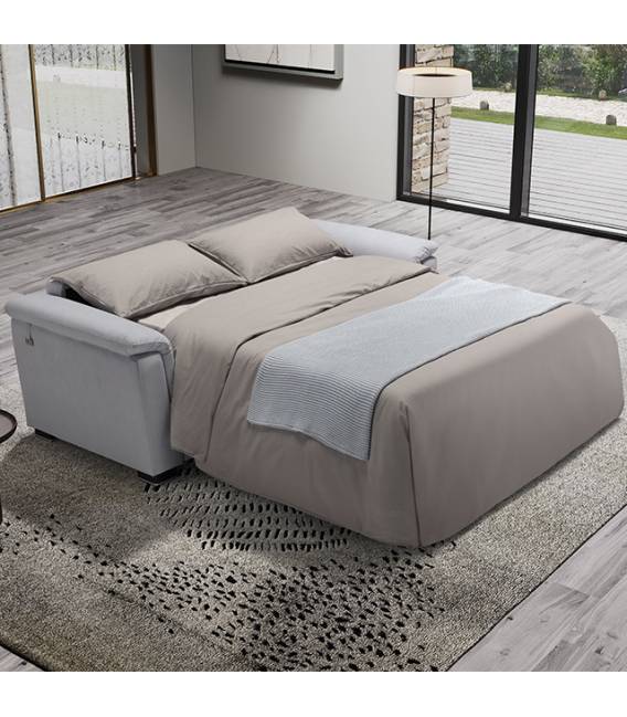 Sofa-lova MIDLAND 215x98 pilka