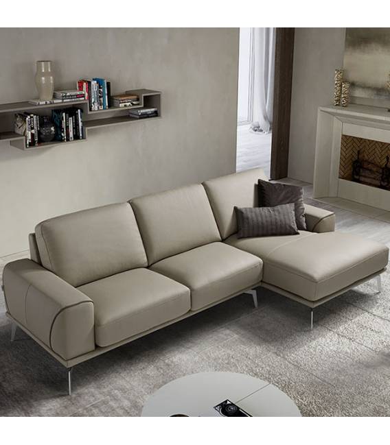 Minkštas kampas KAYLEE 306x154 beige