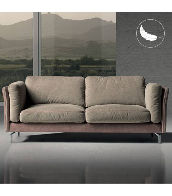 Sofa JOHNNY 257x85 ruda