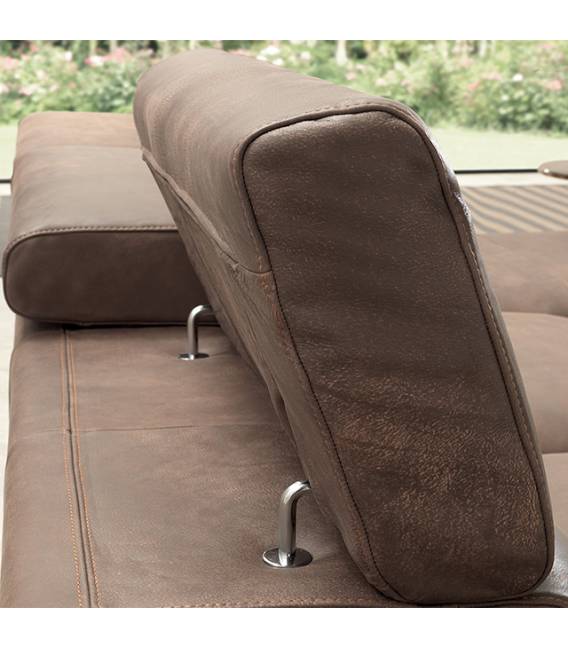 Minkštas kampas INVICTUS 277x165 rudas