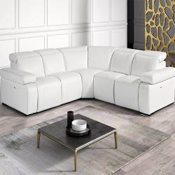 Minkštas kampas HYDING 275x275 baltas