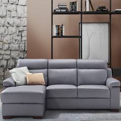 Minkštas kampas ELDORADO 239x155 pilkas