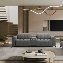 Sofa DORIAN 226x110 pilka