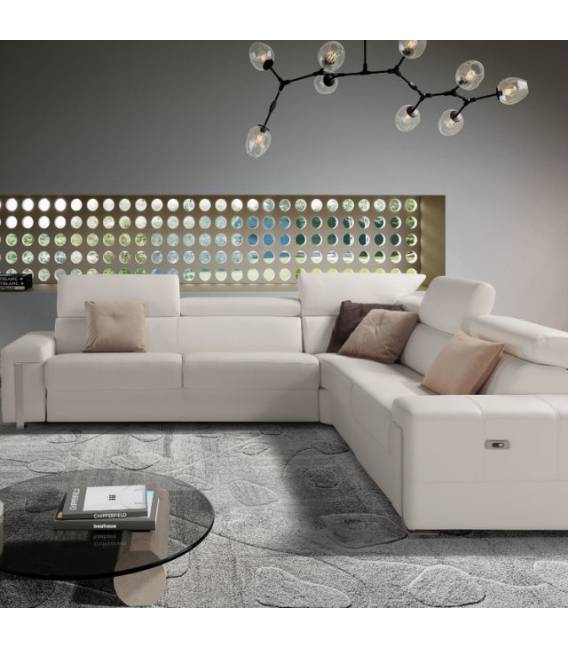 Minkštas kampas BOGART 312x272 kreminis