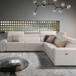 Minkštas kampas BOGART 312x272 kreminis