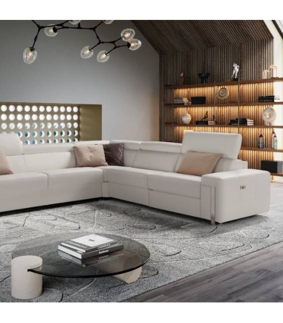 Minkštas kampas BOGART 312x272 kreminis