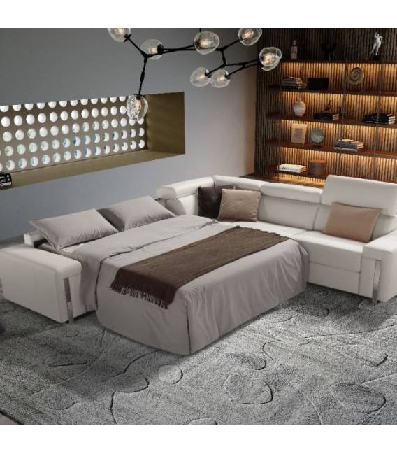 Minkštas kampas BOGART 312x272 kreminis