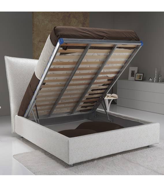 Miegamojo lova ALEXIA 184x214 balta