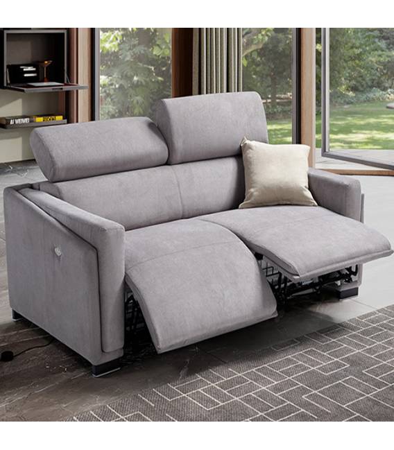 Sofa-lova ALBION 216x108 pilka