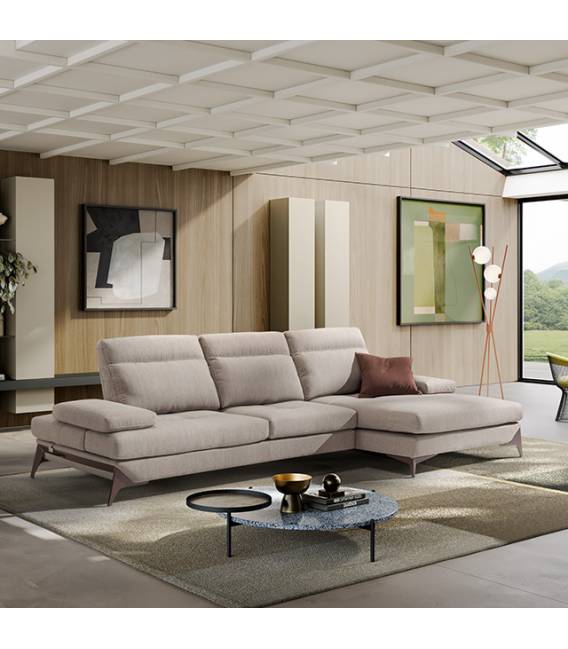 Minkštas kampas ABACO 319x165 beige