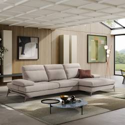 Minkštas kampas ABACO 319x165 beige