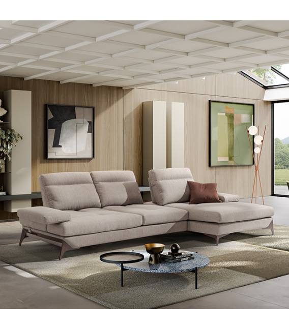 Minkštas kampas ABACO 319x165 beige