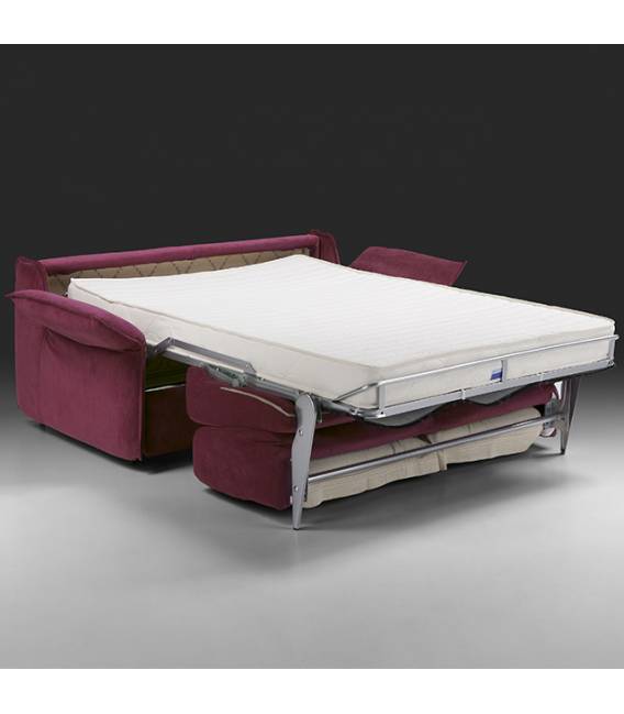 Sofa-lova WINNIE 200x100 rausva