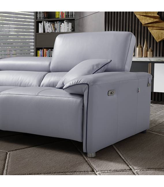 Minkštas kampas BROOKLYN 242x245 pilkas