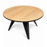 Kavos staliukas FEREO Ø75 Natural Hickory