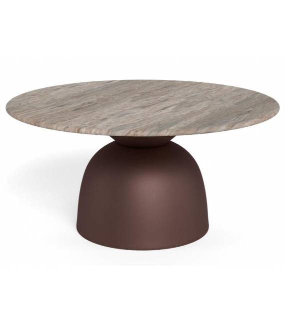 Kavos staliukas 25439 Ø80 pilkas/rudas