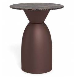 Šoninis staliukas 114004 Ø40 rudas