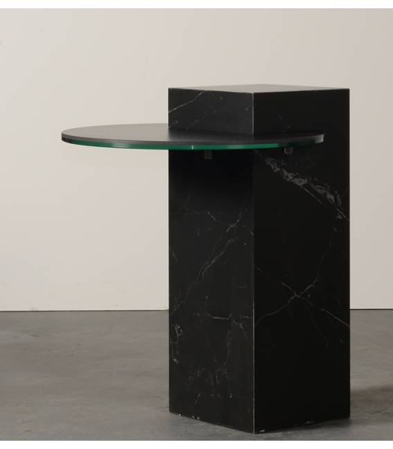 Šoninis staliukas ASPRA 45x50 juodas