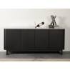 Komoda AMALFI 178x45 balta su rudu