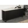 Komoda AMALFI 178x45 balta su rudu