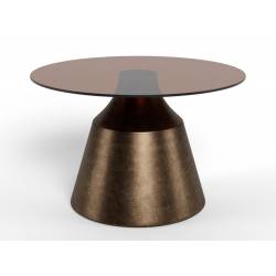 Kavos staliukas 25175 Ø45 rudas