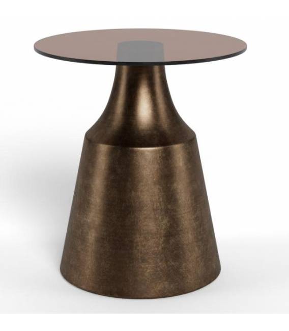 Šoninis staliukas 25176 Ø70 rudas