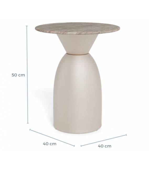 Šoninis staliukas 115300 Ø40 rusvas