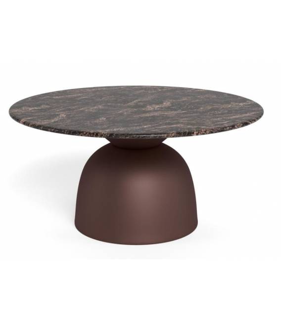 Kavos staliukas 25397 Ø80 rudas/pilkas