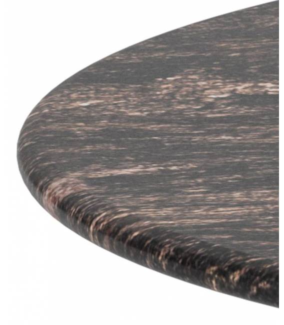 Kavos staliukas 25397 Ø80 rudas/pilkas